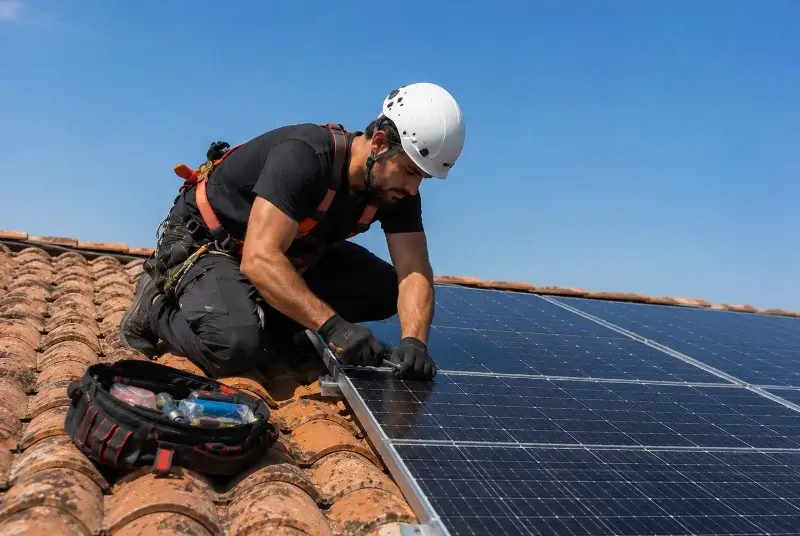 Maintenance et monitoring de panneaux solaires à Cuxac-d'Aude