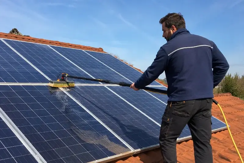 Nettoyage et entretien de panneaux solaires à Cuxac-d'Aude